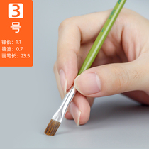 马利G1860水粉笔单支平头美术学生水粉画绘画笔通用丙烯画笔油画