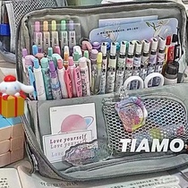 日本kokuyo国誉HACO多功能笔袋实用文具盒大容量多层收纳可变型