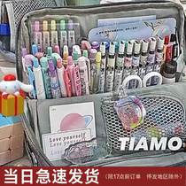 日本kokuyo国誉HACO多功能笔袋实用文具盒大容量多层收纳可变型