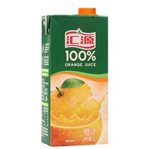 汇源果汁100%橙汁苹果汁蕃茄汁桃汁果汁饮料1L*12盒江浙沪皖包邮