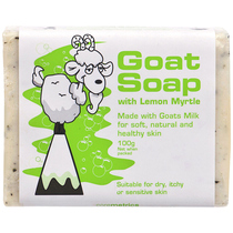 【自营】Goat Soap山羊奶皂净化100g维E澳洲儿童绵羊香皂柠檬椰子