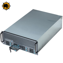 臻龙4U8盘位热插拔机箱 EATX双路主板ATX电源服务器 360水冷机箱