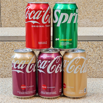 355ml美国原装进口汽水多种口味可口可乐罐装碳酸饮料COCA COLA