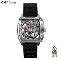 CIGA design玺佳Z系列锋芒机械表酒桶型男士手表正品防水学生手表