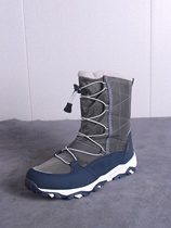 抗寒-40女士保暖防水防滑雪地靴高帮加棉户外运动鞋东北室外棉鞋