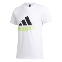 Adidas阿迪达斯男装夏运动服透气健身训练休闲圆领短袖T恤FT2826