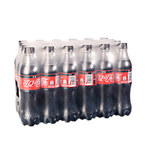 可口可乐 零度可乐 无糖汽水 碳酸饮料 500ml*24瓶 北京包邮