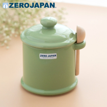 密封罐日本进口zero japan带盖陶瓷茶叶罐咖啡粉猪油罐咖啡豆罐子