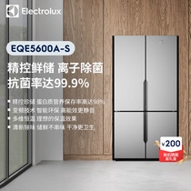伊莱克斯冰箱十字门独立式双开门一级能效大容量四开门家用变频