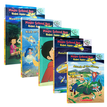 Branches学乐大树神奇校车系列 英文原版 THE MAGIC SCHOOL BUS RIDES AGAIN 5册合售 儿童分级阅读绘本 内容简单易懂 带黑白插图