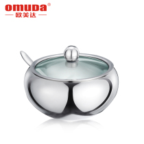 omuda 欧美达调料盒创意不锈钢调味盒调料罐调味瓶