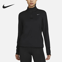 Nike/耐克官方正品2023新款女士跑步运动半拉链长袖T恤FB4317-010
