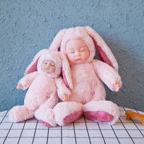 仿真娃娃玩具婴儿软胶安抚陪睡娃娃毛绒音乐布娃娃睡眠娃娃睡萌娃