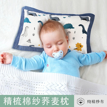 婴儿枕头0到6月新生荞麦决明子3岁以上四季通用5儿童幼儿园10专用