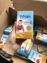 Baby Ddrops英国进口婴儿维生素D3滴剂400IU 60滴