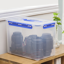 jeko手提式收纳箱厨房食品储物冰箱茶叶保鲜盒塑料相机防潮密封箱