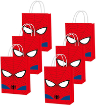 儿童卡通生日派对精美礼品袋回礼袋糖果零食手提袋蜘蛛侠冰雪奇缘