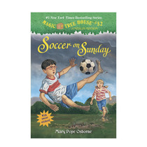 【现货】神奇树屋小百科系列24 周日足球赛 英文原版 Magic Tree House:Soccer On Sunday(MTHMM24) 神奇树屋配套延伸阅读英语读物