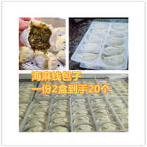 大连长海县海麻线包子手工海菜海洋蔬菜包子