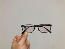 德国专业光学眼镜架 男女款纯钛近视镜 特殊铰链 弹簧腿 ZS75008