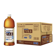 SUNTORY/三得利无糖乌龙茶饮料茶饮品1.25L*6瓶装整箱北京包邮