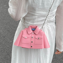小众设计小包包2024新款时尚女士链条小方包衣服包夏季独特斜挎包
