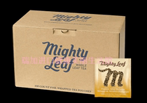 包邮加拿大Mighty leaf美泰MINT MELANGE混合薄荷花草茶整箱100包