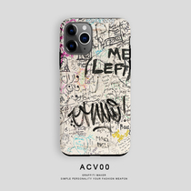 Acvoo创意iPhone13全包12promax涂鸦15双层xr适用于苹果X手机壳14
