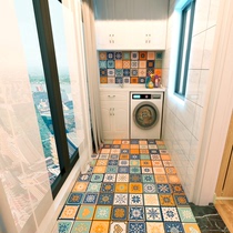 自粘卫生间浴室防水墙贴地新拼装瓷砖地贴纸推厨房防油贴特惠直销