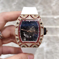 理查德米勒RM023玫瑰金特别款红宝石男 女机械手表 腕表