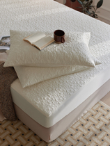 高端60支水洗纯棉夹棉床笠单件 防滑全棉床罩 床垫保护套防尘罩子