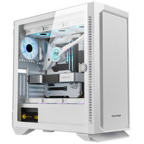 极速长城(GreatWall)铁幕H503W白色电脑机箱(E-ATX/玻璃侧透/3