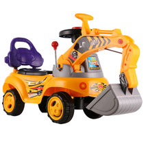 儿童挖掘机超大型挖土机男孩充电勾机挖挖机可坐人玩具车