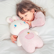 纯棉可爱小兔子玩偶睡觉抱枕儿童宝宝婴儿睡眠安抚公仔玩具布娃娃