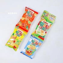 【实体现货】日本卡乐比心形蔬菜片进口儿童零食品薯片4连包40g