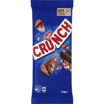 Nestle Crunch Chocolate Block 170g  雀巢巧克力 澳洲代购
