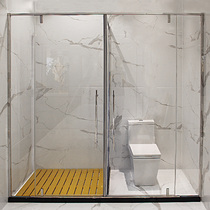莱博顿不锈钢淋浴隔断钢化玻璃整体浴室双开干湿分离浴室NPC1252