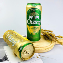 原装进口泰国chang泰象牌大象啤酒大易拉罐500ML24听整箱快递包邮