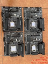 出：6片充新技嘉Z490 UD主板电子元器件