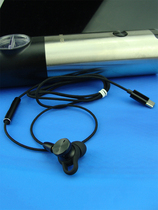 定制单耳单边入耳式耳机短线带麦调音线控有线mmcx拔插式司机通用