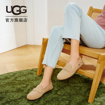 UGG2023春新款女士纯色舒适休闲乐福鞋双鞋垫单鞋豆豆鞋 1147350