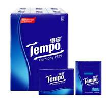 新款 得宝(Tempo)手帕纸迷你72包*4层*7张加厚小包纸巾天然无香