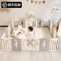 木晓璇游戏围栏防护栏婴儿宝宝儿童地上栅栏室内家用多功能爬行垫