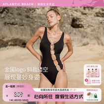 atlanticbeach2024新款性感镂空度假泳衣女夏显瘦时尚高级感泳装