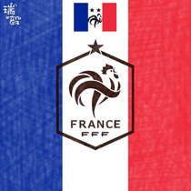 法国队服足球迷服姆巴佩球衣开衫卫衣男女儿童装学生带帽连帽外套