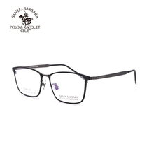 圣大保罗眼镜框 复古大框纯钛眼镜架 全框男女配镜眼镜框S.23173
