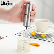 德国plazotta电动打奶泡器咖啡机家用牛奶打泡器手持搅拌打蛋器