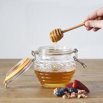 英国Kilner密封罐无铅玻璃瓶透明家用食品级储物罐欧式带盖蜂蜜罐