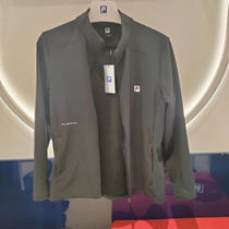 FILA斐乐 2023秋季新款男装运动休闲修身针织长袖外套 A11M331502