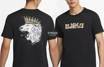 Nike LBJ詹姆斯狮子印花男子短袖T恤 DD0784 DR1292 DR7648-100